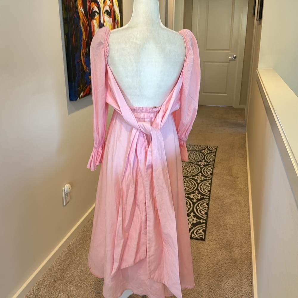 Loud Bodies Elegant Pink Maxi Dress — image 6 of 8